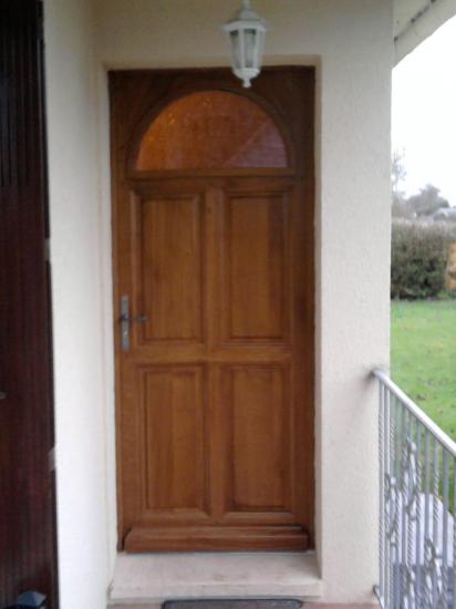 porte d'entée chêne